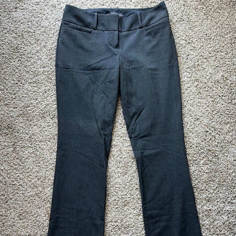 The Limited Drew Fit Charcoal Pants